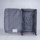 VIPTOUR Set of 4 Light Weight  Polyester Jacqard Trolley Luggage With Number Lock, Plum- 20, 24, 28, 32 Inches