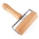 Generic 1 Piece 12Cm Wide Wood Pastry Pizza Roller Wooden Brayer Wooden Rolling Pins Wood Dough Roller 5D Diamond Painting Tool Wooden Roller For Baking Or Ceramic Pottery Clay Working