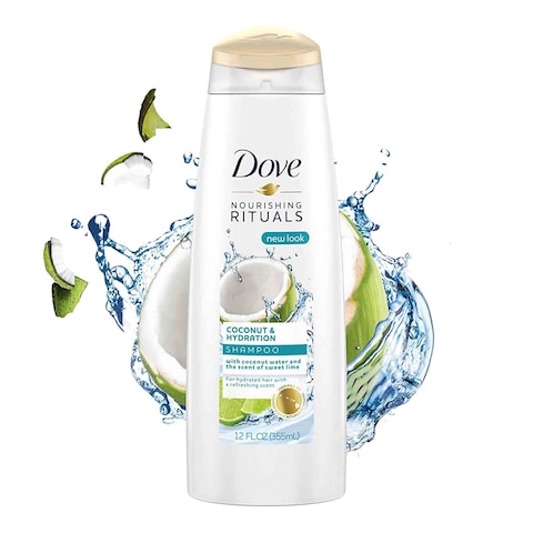 Dove Nourishing Secrets Coconut And Hydration Shampoo 355ml