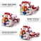 Teknum 3 - IN - 1 Baby Walker / Kids Cycle / Scooter Skates w / Musical keyboard - Red