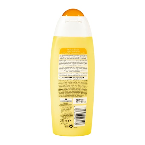 Fa Shower Cream - Vanilla Honey Scent - 250ml