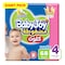 Babyjoy Culotte Pants Diaper Size 4 Large 9-14kg Giant Pack White 68 Diapers