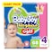 Babyjoy Culotte Pants Diaper Size 4 Large 9-14kg Giant Pack White 68 Diapers