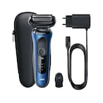 Buy Braun SensoFlex Wet  Dry Electric Shaver with Travel Case - Blue - 60-B1000S in Egypt