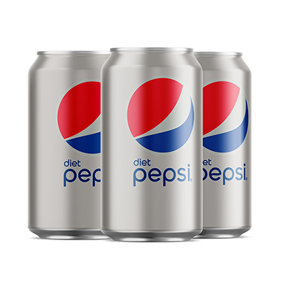 Pepsi Diet Soft Drink Can 330ML X4