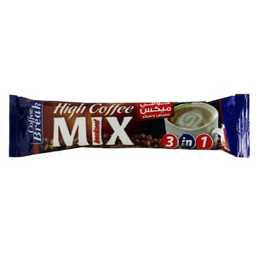 Coffee Break 3 In 1 High Instant Coffee Mix 18g