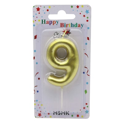 BIRTHDAY CANDLE NUMBER 9