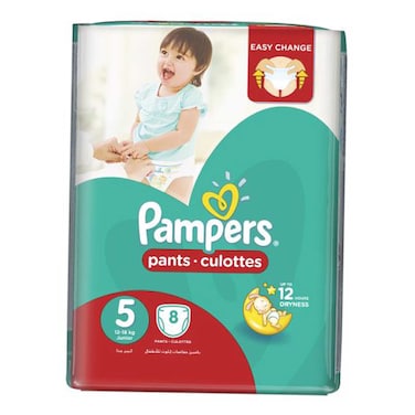 Pampers Pants Junior 8 Pieces