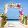 JMD Balloon Arch &amp; Garland Kit, 113Pcs Rainbow Party Balloons Set, Colorful Confetti Balloons &amp; Colorful Latex Balloons