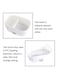 Generic Multifunctional Breathable Electric Heating Lunch Box White/Red 620g