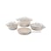 Korkmaz Granita Aluminium Cookware Set Beige 7 PCS