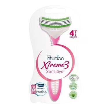 Schick Xtreme 3 Sesitive Disposable Razor 4 Pieces