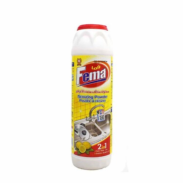 Fema Powder Dish Cleaner with Lemon Scent -  950 gram