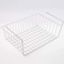 Generic White/Silver Polyester &amp; Spandex Lightweight And Durable Design Suoerior Kitchen Under Shelf Storage Basket Lightweight Metal Organiser Rack