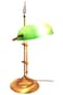 Avonni ML-9063-GREEN Antique Green Desk Lamp, Bedside Table Lamp, Desk Lamp