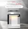 Nobel 60 x 60 Electric Cooker, 4 Hot Plate &amp; Electric Oven, 6 Knob Control, Auto Ignition, Stainless Steel Lid, Inner Light, 59.8 x 56.7 x 85.3 cm, Made In Turkey NGC6400 Inox