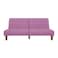 In House Maria 2 In 1 Sofabed Velvet Upholstered - Light Purple