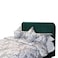 In House Lamar Velvet Bed Frame - Single - 200x100 cm - Dark Green