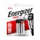 Energizer Alkaline Battery AA Pack of 2 Pieces