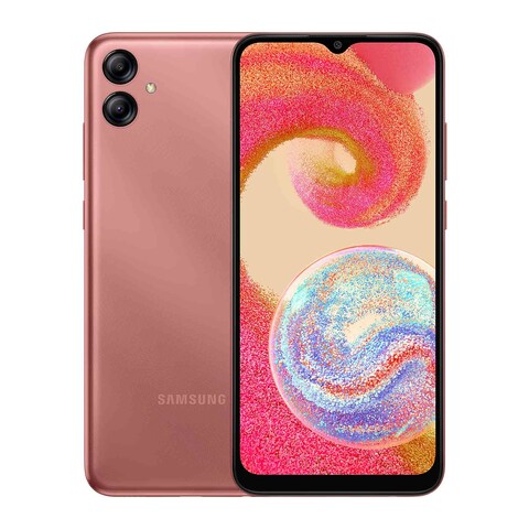 Samsung Galaxy A04E - 6.5-inch 32GB/3GB Dual SIM 4G Mobile Phone - Copper