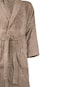 Lushh Shawl Bathrobe for Women and Men Terry Bathrobe - Spa Hotel Bath Robe -Highly Absorbent, Lightweight with Pockets &ndash; Unisex , Dark Beige (S/M)