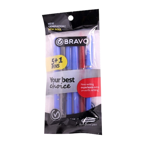 Bravo 100 Pen - 6 Pens