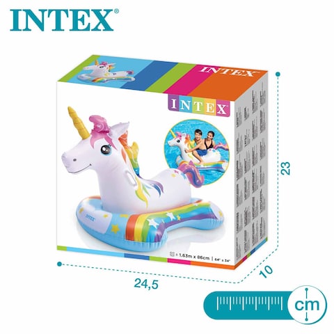 Intex Inflatable Unicorn Ride-On Pool Float