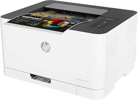 HP Color Laser 150a, Print Speed Up To 19 Page Per Minute, White (4ZB94A)