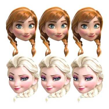 Frozen 2 Wind Spirit Masks 6 PCS