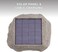 Victrola Rock Speaker Connect, Stone, Wireless Outdoor Speaker with Bluetooth 5.3, 22-Hour Battery Life, with Solar Charging, Link Up to 20 Rock Speakers, IP65 Water &amp; Dust Resistant Speaker