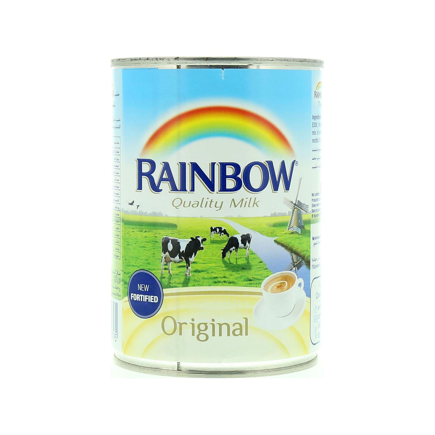 Rainbow Milk Evaporated Original 410 Gram product thumbnail 4