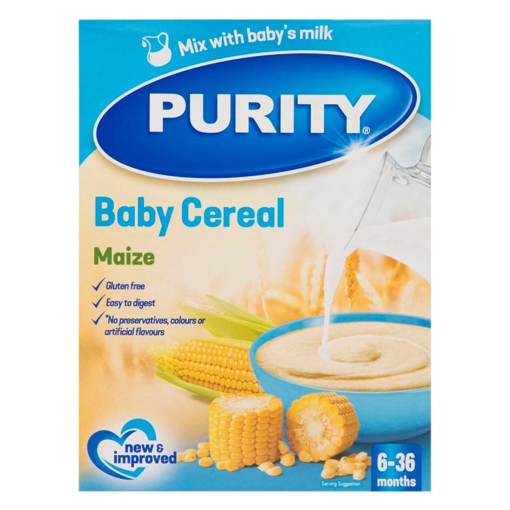 Maize Meal Mabele Porridge For Babies Shop Purity Cream Of Maize