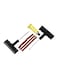 Generic - 8-Piece Car Tyre Puncture Repair Tool With Split-Eye Insert Needle Rasp Set