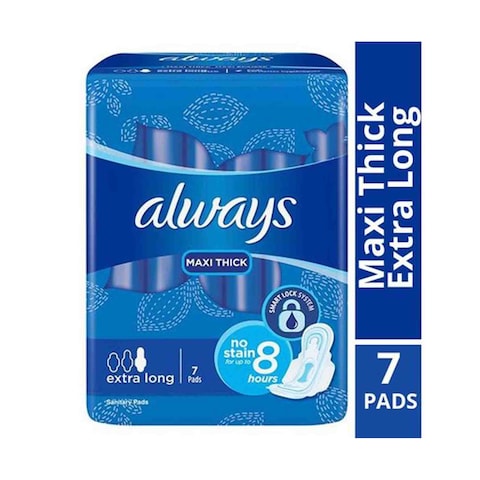 Always Maxi Thick Extra Long 7 Pads