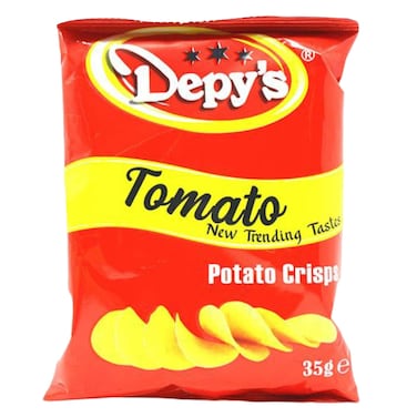 Depys Foil Tomato Potato Crisps 35G