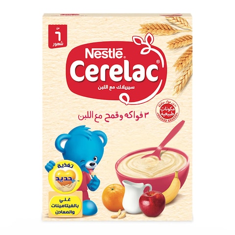 Cerelac 3 Fruits With Milk - 250 gram