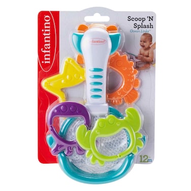 Infantino  Scoop &#39;N Splash Ocean Links Bath Toy 12+ Months