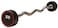 ULTIMAX Rubber Fixed Barbell EZ Curl Workout Equipment Weight Training Equipment Weightlifting Gym Workouts-30KG