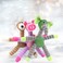 Plush Pet Squeakz Tigger/Ely/Giraffe Dog Toy - Multicolor &amp; Design - 3pc