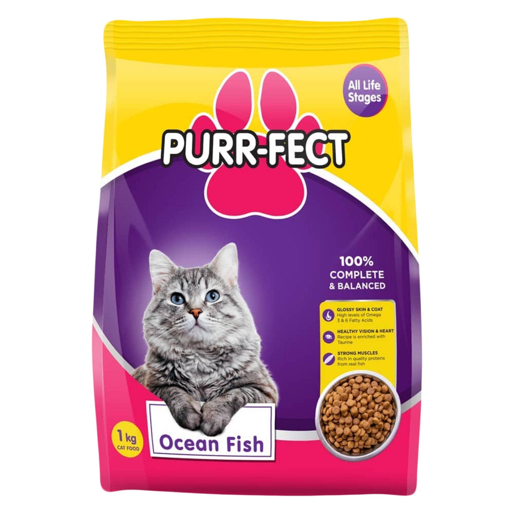 Buy Purrfect Ocean Fish Cat Food 2kg Online Carrefour Kenya