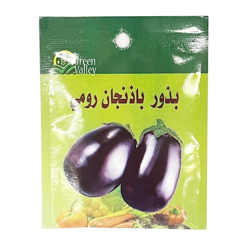 جرين فالي بذور الباذنجان الرومي - 10 جرام