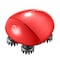 Breo Portable Mini Scalp Massager - Waterproof (Red)