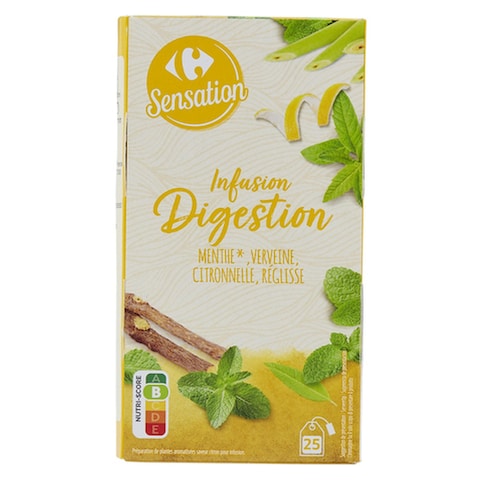 Carrefour Infusion Digestion Lemon After Meal Sachet 40g