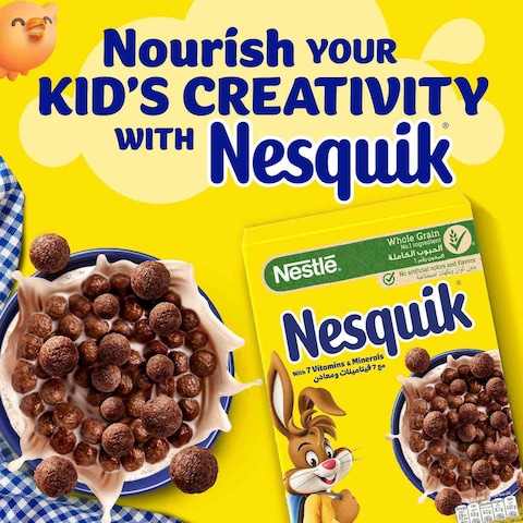 Nestle Nesquik Chocolate Breakfast Cereal, 330g