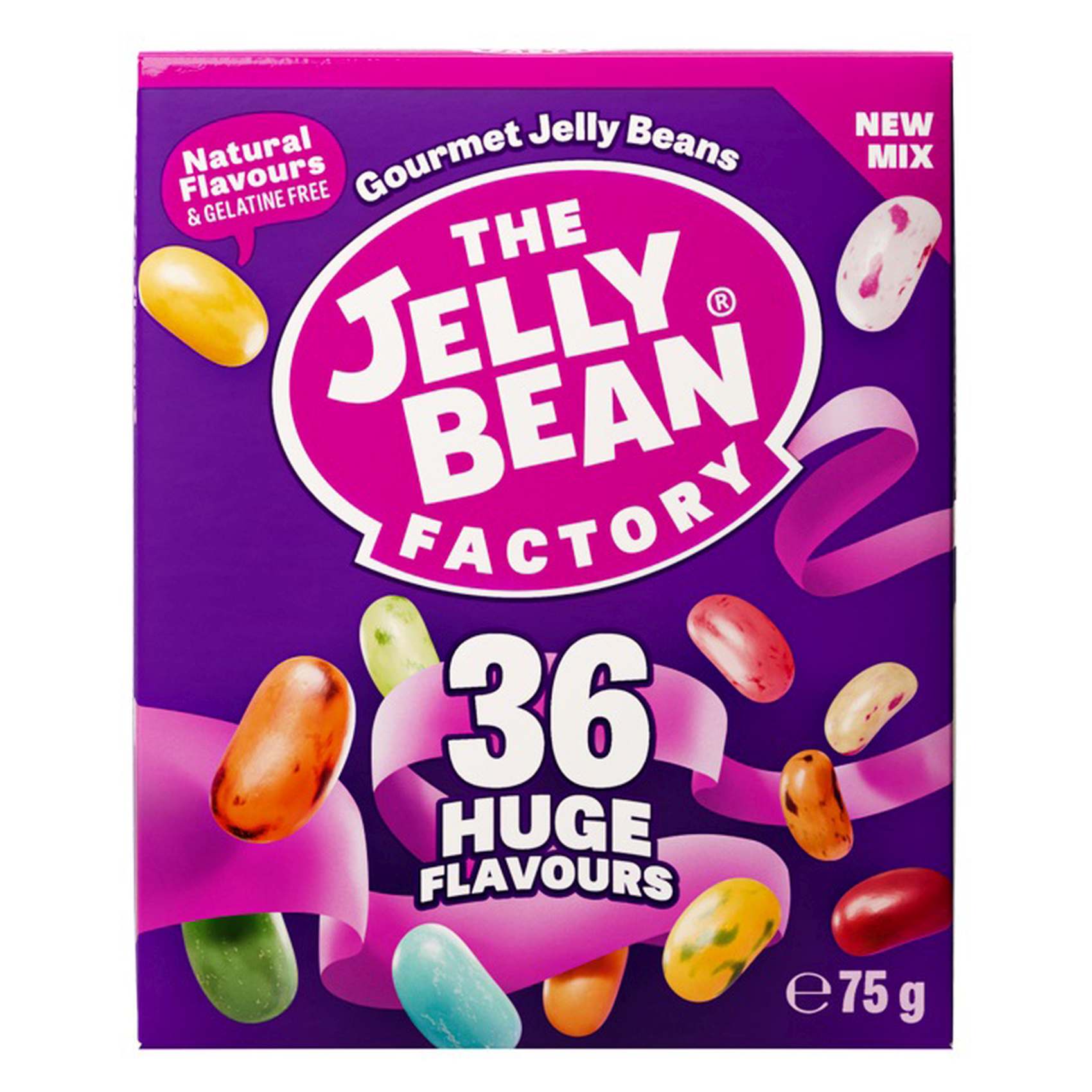 The Jelly Bean Factory New Mix Gourmet Jelly Beans 75g