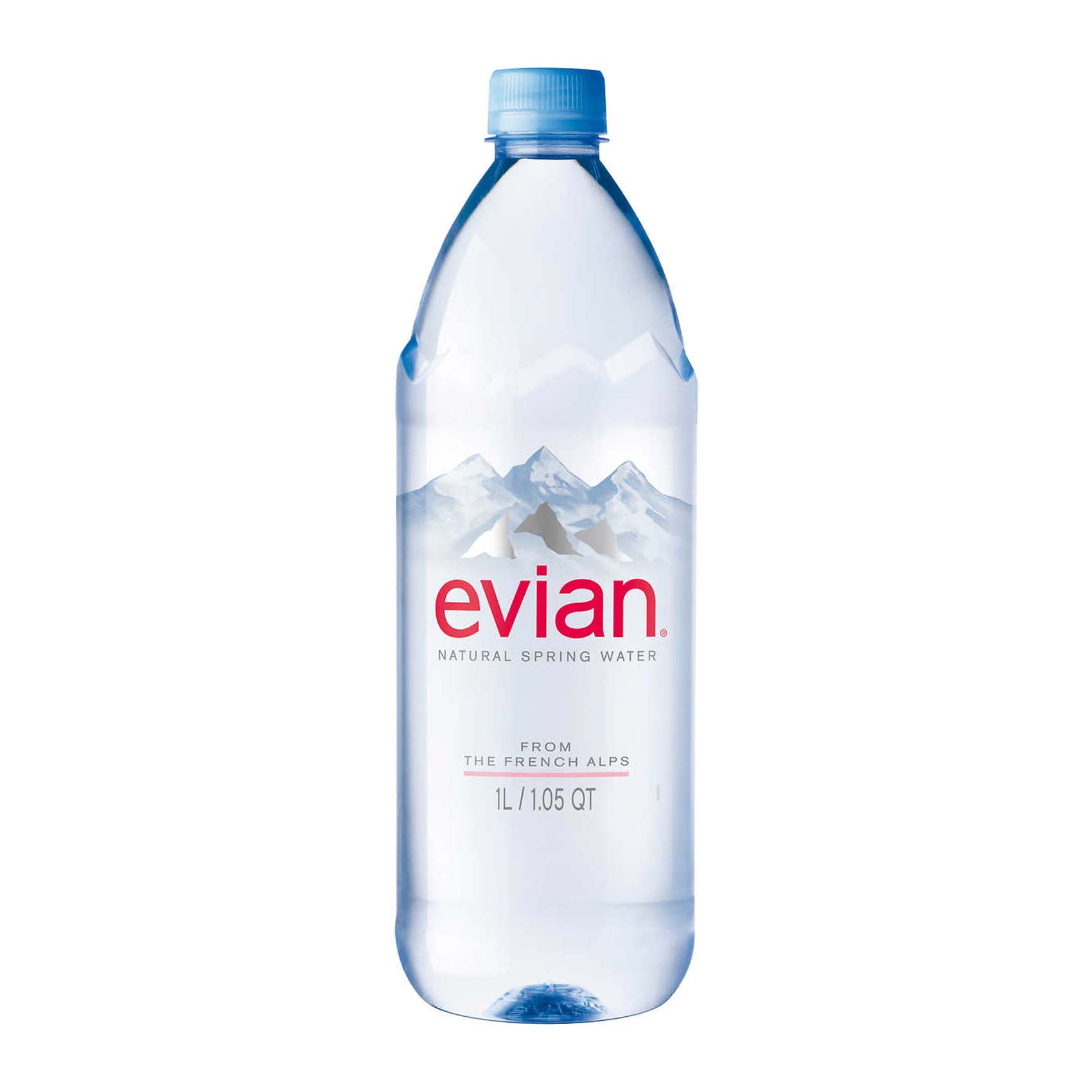 Evian Natural Mineral Water 1L