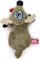 goDog&reg; Silent Squeak&trade; Crazy Hairs Lion with Chew Guard Technology&trade; Durable Plush Dog Toy, Large