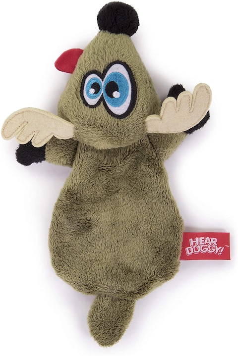 goDog&reg; Silent Squeak&trade; Crazy Hairs Lion with Chew Guard Technology&trade; Durable Plush Dog Toy, Large