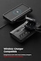 VRS Design Terra Guard Active S [S-Pen Compartment in Hinge Protection] designed for Samsung Galaxy Z Fold 4 case cover (2022) with Screen Protector - Matte Black (S-Pen NOT included)