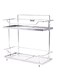 ROYALFORD 2 Layer Kitchen Rack Silver